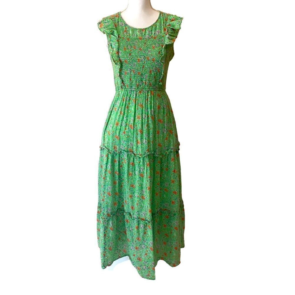 COPY - Banjanan Ruffled Midi Dress Siesta
Bud Print Size XS